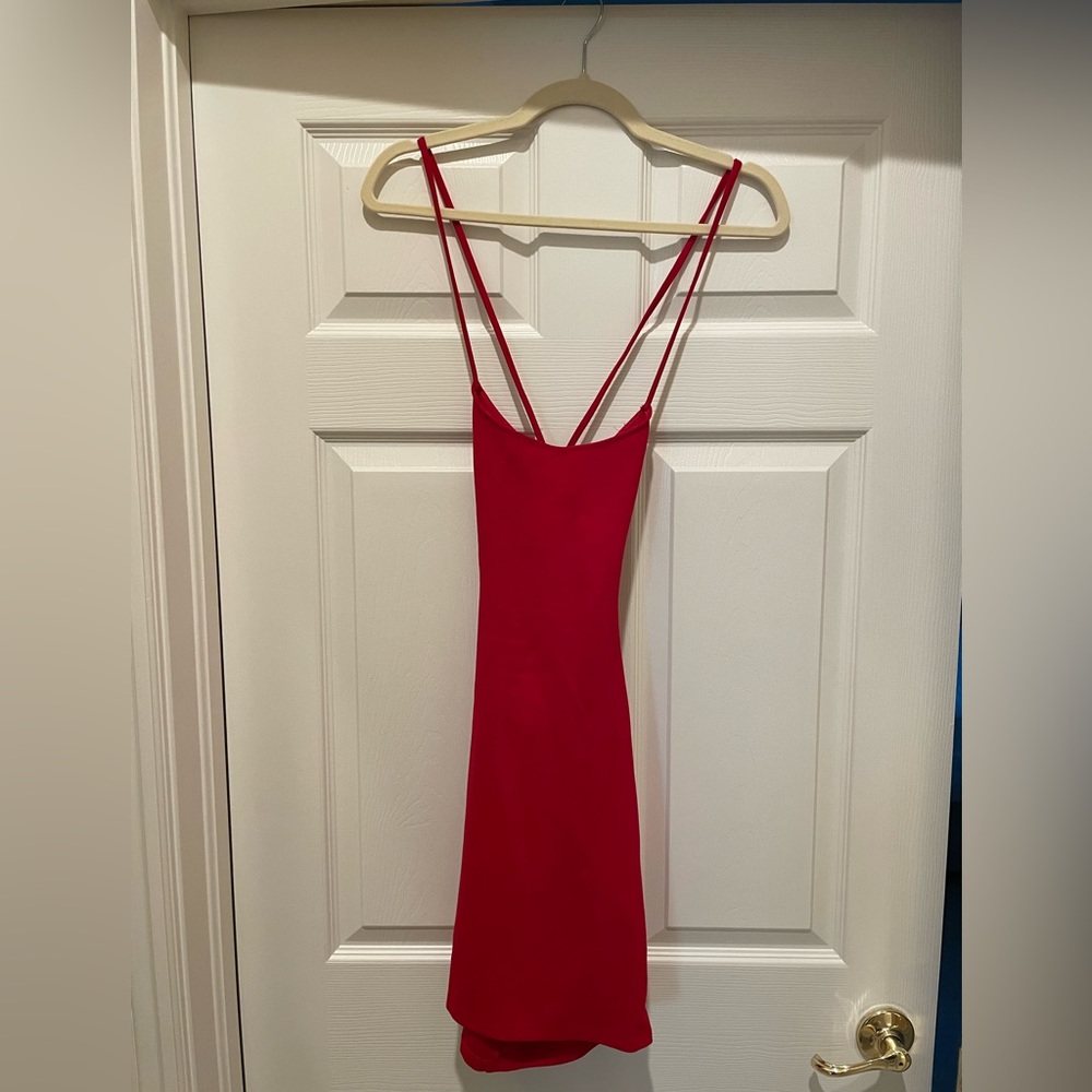 By The Way Lady In Red Dress. Size XXS